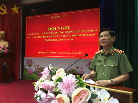 Thứ trưởng Nguyễn Văn Sơn phát biểu tại Hội nghị