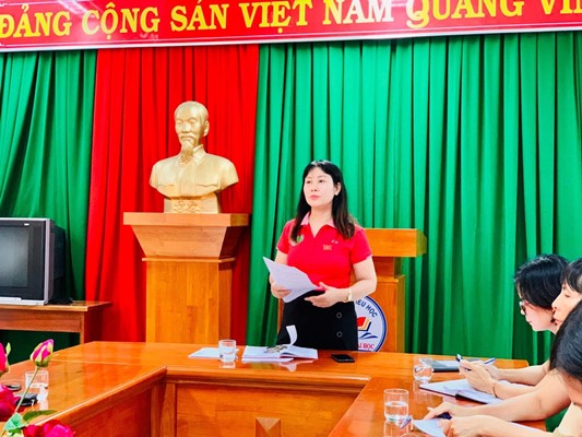 Cô Nguyễn Thị Thu Thủy, người khởi xướng, khơi nguồn, tạo sân chơi hấp dẫn cho các em học sinh