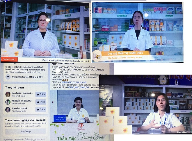 Hàng loạt các clip quảng cáo về sản phẩm của Trang Eva đang vi phạm quy định về luật quảng cáo