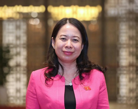 Bà Võ Thị Ánh Xuân được Quốc hội bầu giữ chức Phó Chủ tịch nước