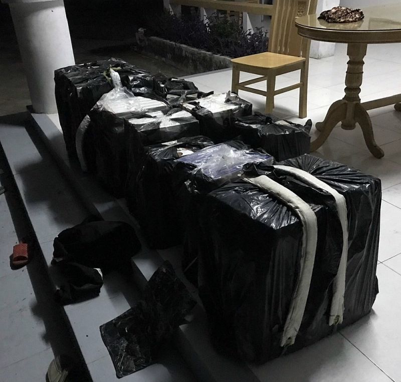 Thu giữ 3500 bao thuốc lá lậu tại khu vực biên giới An Giang
