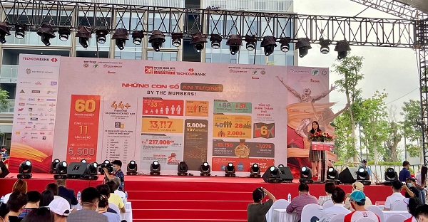 TPHCM: Khai mạc giải Marathon Quốc tế Techcombank mùa thứ 4