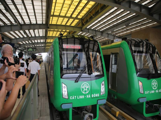 Đường sắt Cát Linh dự kiến vận hành thương mại cuối tháng 4