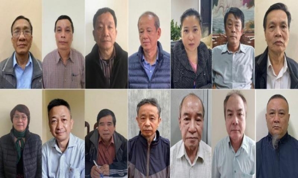 Các bị cáo liên quan đến Đại án gang thép Thái Nguyên