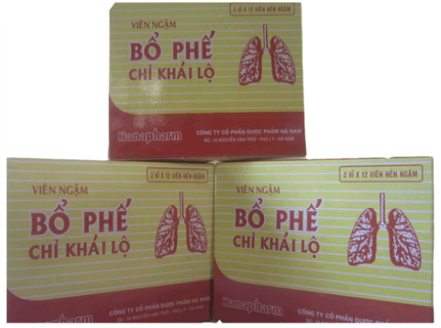 Không đạt tiêu chuẩn chất lượng: Bổ phế chỉ khái lộ của Dược phẩm Hà Nam bị yêu cầu thu hồi