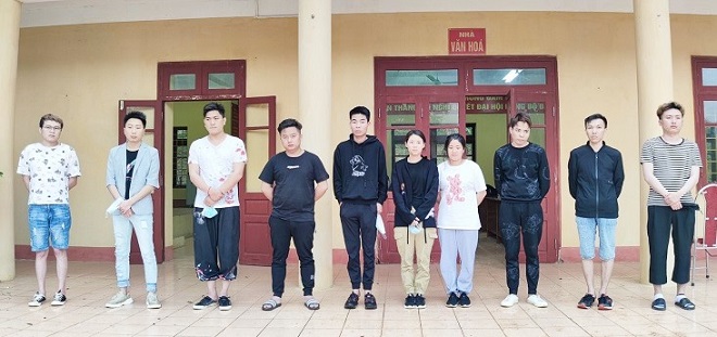 10 người Trung Quốc nhập cảnh trái phép vào Việt Nam
