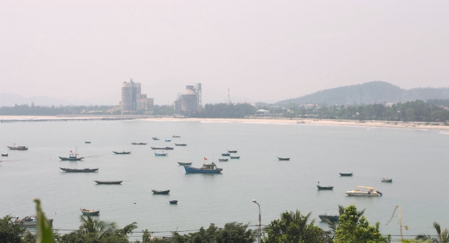 Khu vực dự kiến x&acirc;y dựng Bến cảng Li&ecirc;n Chiểu.