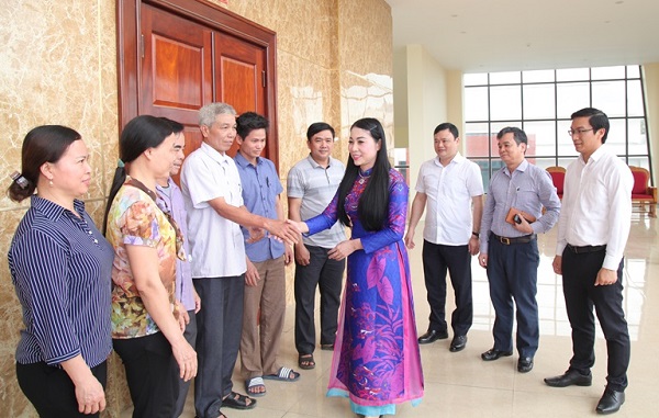 Vĩnh Phúc: Đại biểu Quốc hội tiếp xúc cử tri huyện Vĩnh Tường