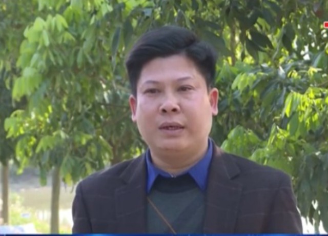 Đồng chí Cao Công Thức, Bí thư Đảng ủy thị trấn huyện Hậu Lộc