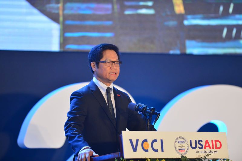 Tiến sĩ Vũ Tiến Lộc - Chủ tịch VCCI, Trưởng Ban chỉ đạo PCI