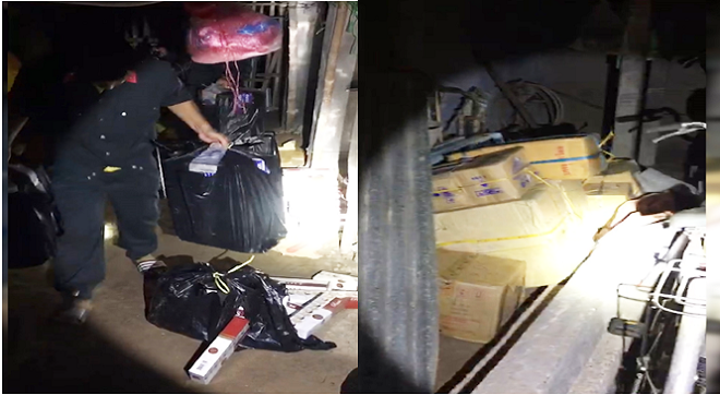 An Giang: Bắt giữ trên 4.000 bao thuốc lá và nhiều mỹ phẩm nghi nhập lậu