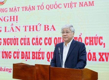 Thông qua danh sách 205 người ứng cử đại biểu Quốc hội khóa XV
