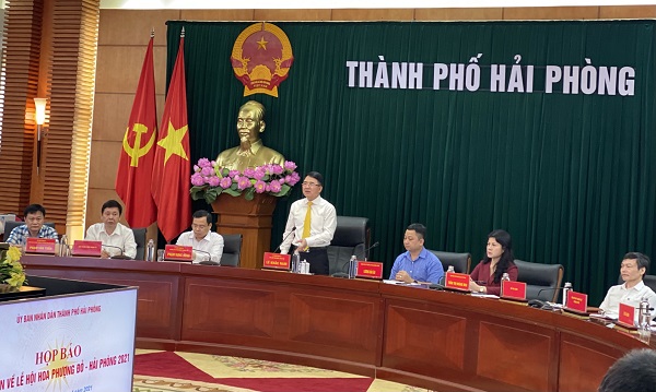 Hải Phòng: Họp báo thông tin về Lễ hội hoa phượng đỏ 2021