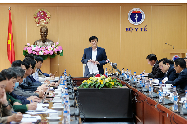 Bộ trưởng Nguyễn Thanh Long chủ trì cuộc họp trực tuyến