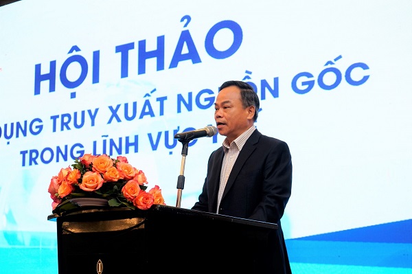 Ông Trần Văn Vinh - Tổng cục trưởng Tổng cục Tiêu chuẩn Đo lường Chất lượng (Bộ KH&CN) phát biểu khai mạc hội thảo