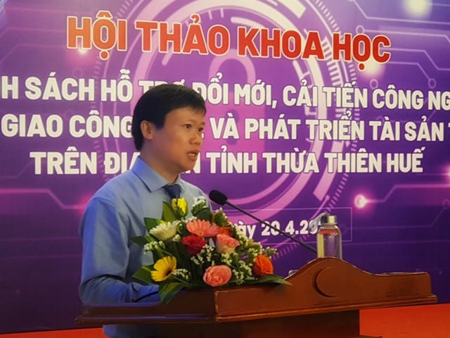 TS Hồ Thắng- Giám đốc Sở KHCN tỉnh Thừa Thiên Huế