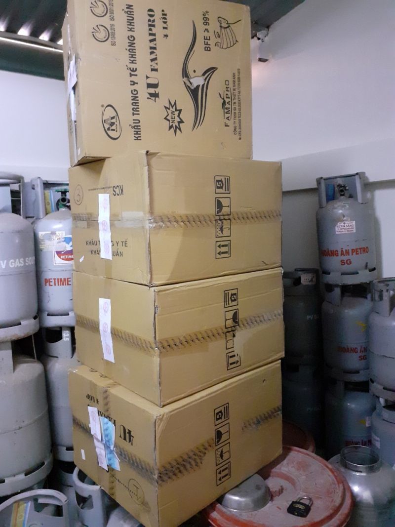 Tây Ninh: Bắt giữ 235 hộp khẩu trang giả mạo nhãn hàng hóa