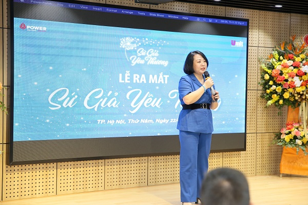 Bà Hà Thị Ngọc Kiên - Phó TGĐ Upower Group