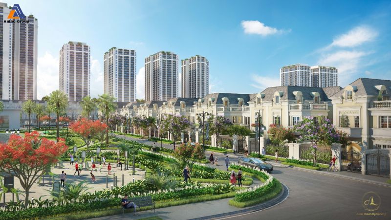 Biệt thự Anlac Green Symphony: Khi kiến trúc kết hợp nghệ thuật