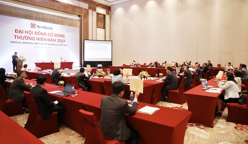SeABank thông qua kế hoạch tăng vốn điều lệ lên 16.598 tỷ đồng, lợi nhuận trước thuế tăng 40%