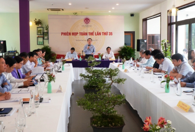 Cuộc họp của Uỷ ban Ph&aacute;p luật Quốc hội (ảnh VPUBND tỉnh)