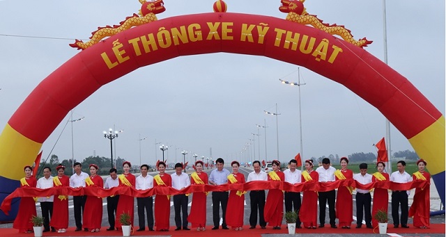 Thanh Hóa: Thông xe kỹ thuật dự án đường giao thông nối TP Sầm Sơn với Khu kinh tế Nghi Sơn
