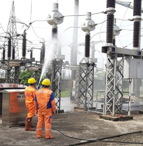 Điện lực Bắc Giang chủ động ứng phó với các diễn biến bất thường của thời tiết - bảo đảm vận hành lưới điện 110 kV an toàn