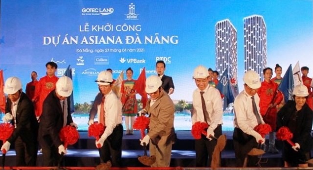 Đà Nẵng: Khởi công dự án căn hộ cao cấp Asiana
