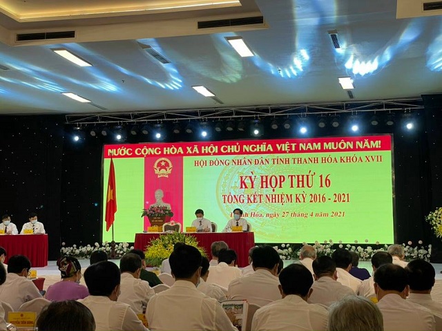 HĐND tỉnh Thanh Hóa khóa XVII tổng kết hoạt động nhiệm kỳ 2016-2021