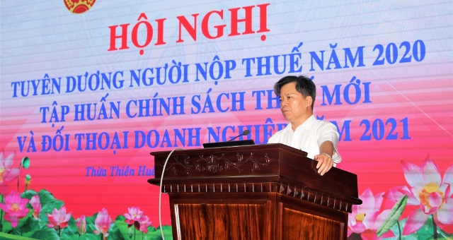 Thừa Thiên Huế: Khen thưởng, tuyên dương người nộp thuế