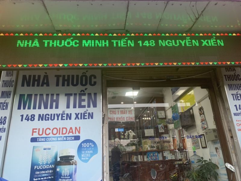 Nhà thuốc Minh Tiến (148 Nguyễn Xiển, Thanh Xuân, Hà Nội): Bán thuốc kiểu “chợ đen”, cao gấp 3 lần giá của nhà phân phối