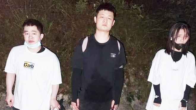 Cao Bằng: Bắt giữ 3 người Trung Quốc nhập cảnh trái phép