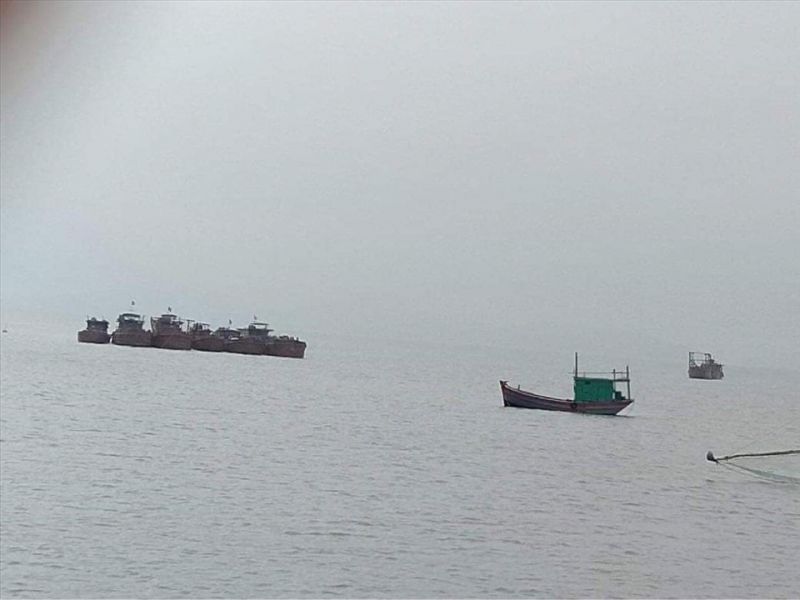 Huyện Vân Đồn (Quảng Ninh): Báo cáo về việc kiểm tra, xác minh hiện tượng Sá sùng chết tại khu vực Đông Bắc cảng Đồng Hồ