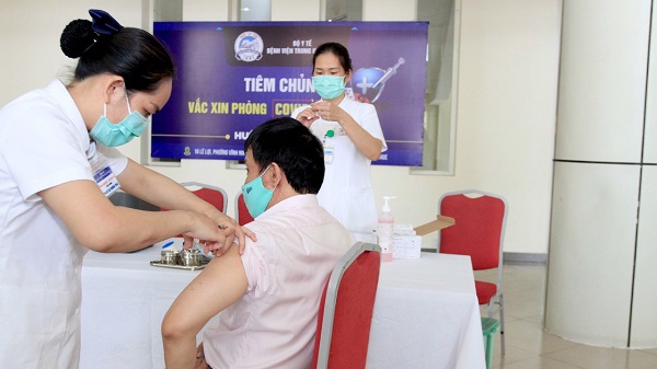 Việt Nam đã tiêm vắc xin phòng Covid-19 cho gần 510.000 người
