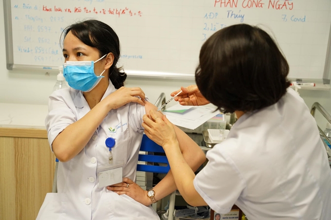 Hơn 511.400 người Việt Nam đã tiêm vắc xin ngừa COVID-19