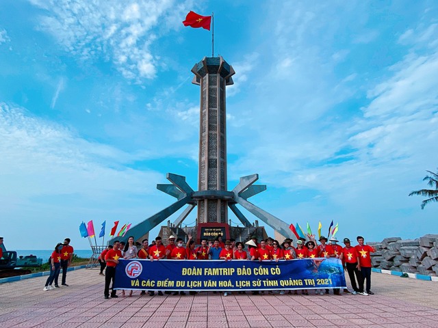 Quảng Trị: Đoàn Famtrip tham quan đảo Cồn Cỏ và các di tích lịch sử văn hoá