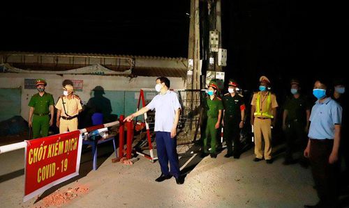 Vĩnh Phúc phong tỏa một thôn của xã Đồng Văn