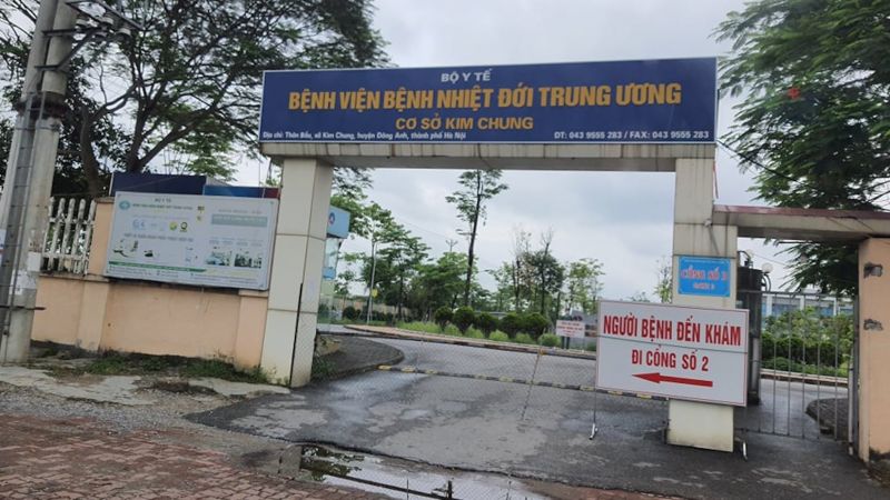 Bệnh viện Bệnh nhiệt đới T.Ư cơ sở 2 đã bị phong tỏa Bệnh viện Bệnh nhiệt đới T.Ư cơ sở 2 đã bị phong tỏa