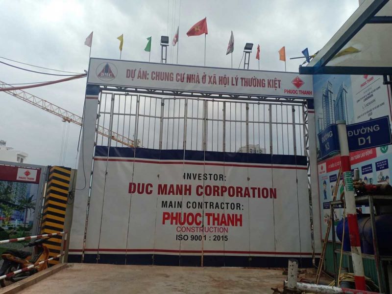 Khách hàng cẩn trọng khi giao dịch tại dự án Chung cư nhà ở xã hội Lý Thường Kiệt