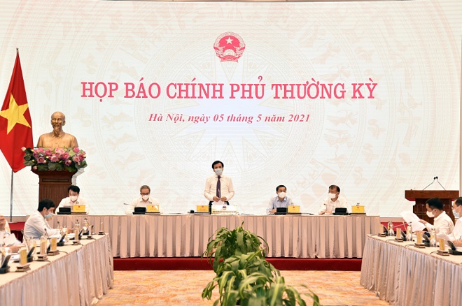 Họp báo Chính phủ tháng 4/2021: Sẵn sàng đối phó với dịch bệnh ở mức cao nhất