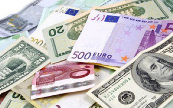 Đồng USD giảm, Bảng Anh và euro tăng mạnh