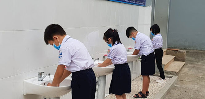 Hà Nội: Các trường học quyết liệt thực hiện các biện pháp phòng, chống dịch Covid-19