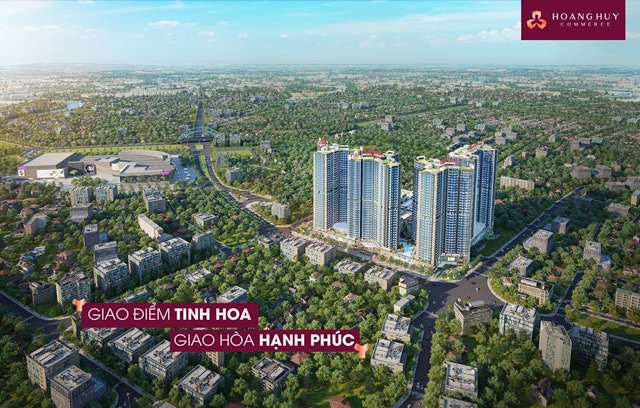 Hải Phòng: Khởi công Dự án đầu tư xây dựng 3 tòa nhà hỗn hợp Hoàng Huy Commerce