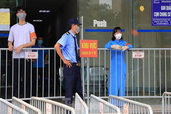 Hà Nội phong tỏa chung cư Đại Thanh có ca dương tính SARS-CoV-2