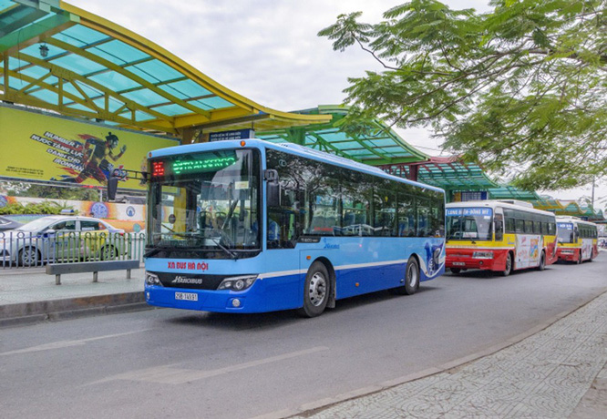 100% xe buýt của Hà Nội lắp đặt camera giám sát