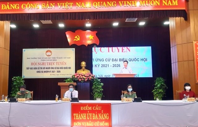 Thường trực Ban Bí thư Võ Văn Thưởng tiếp xúc trực tuyến với cử tri TP. Đà Nẵng