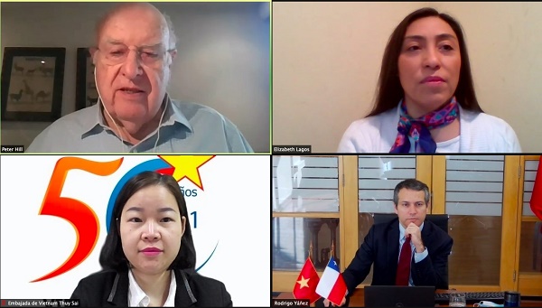 Diễn đàn doanh nghiệp Việt Nam - Chile năm 2021
