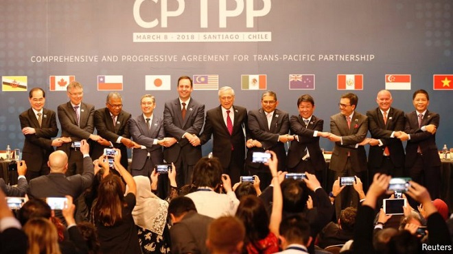 Lễ ký kết Hiệp định Đối tác Toàn diện và Tiến bộ xuyên Thái Bình Dương