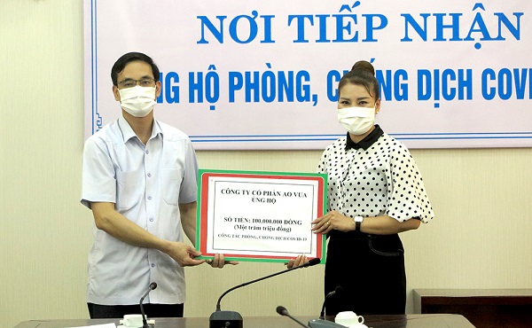 Công ty Cổ phần Ao Vua ủng hộ công tác phòng, chống dịch COVID - 19