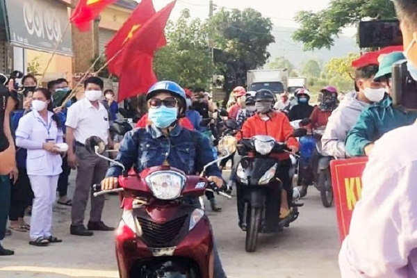 Chính thức dỡ bỏ lệnh phong tỏa 5 thôn ở thị xã Hoàng Mai (Nghệ An)